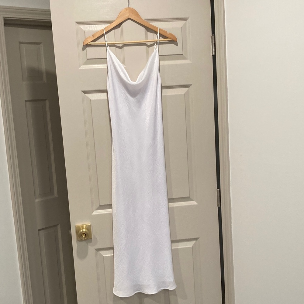 RESA White Slip Dress
